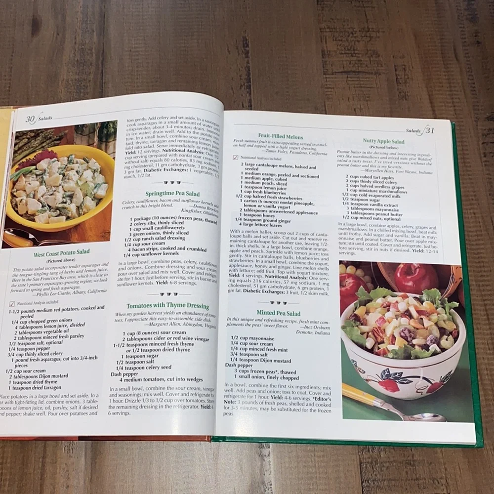 Taste of home 1999 annual recipe cookbook. New